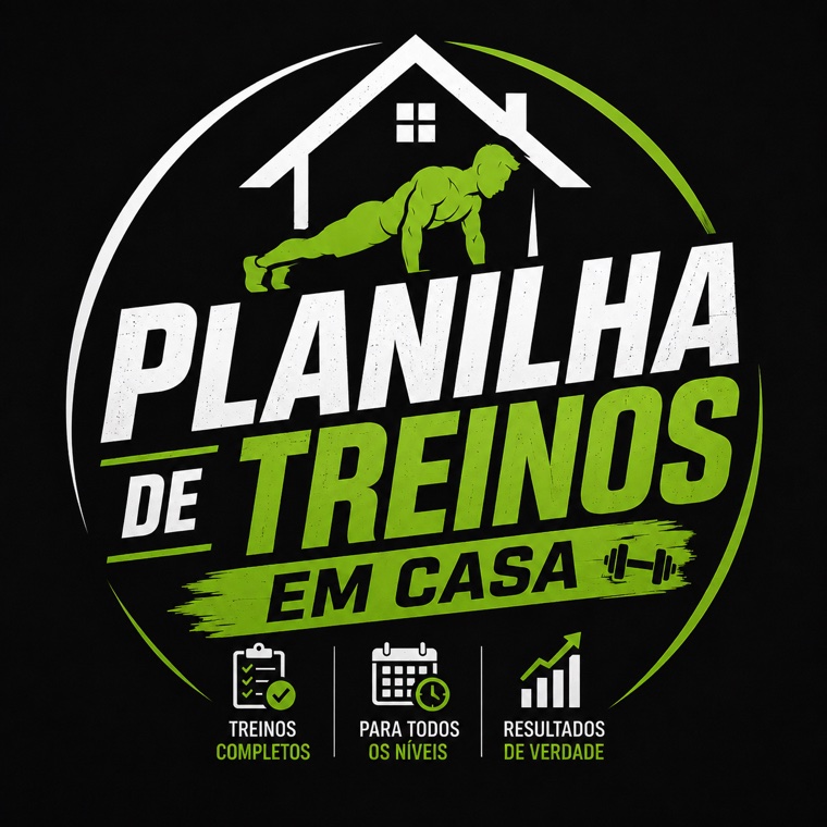 Planilha de Treinos em Casa — bônus